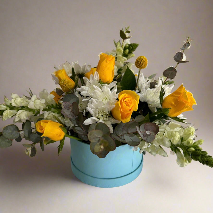 Welcome baby - Blue & Yellow