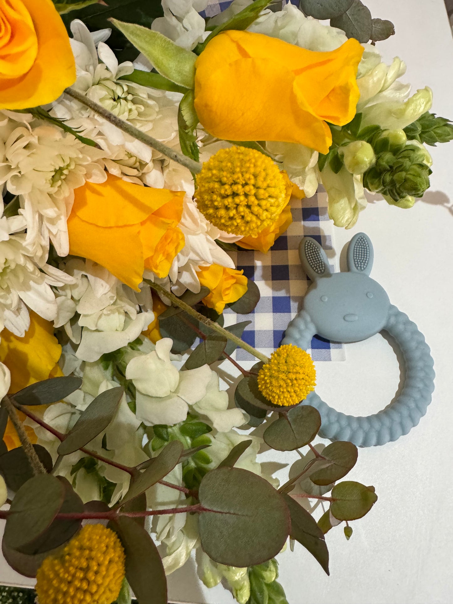 Welcome baby - Blue & Yellow